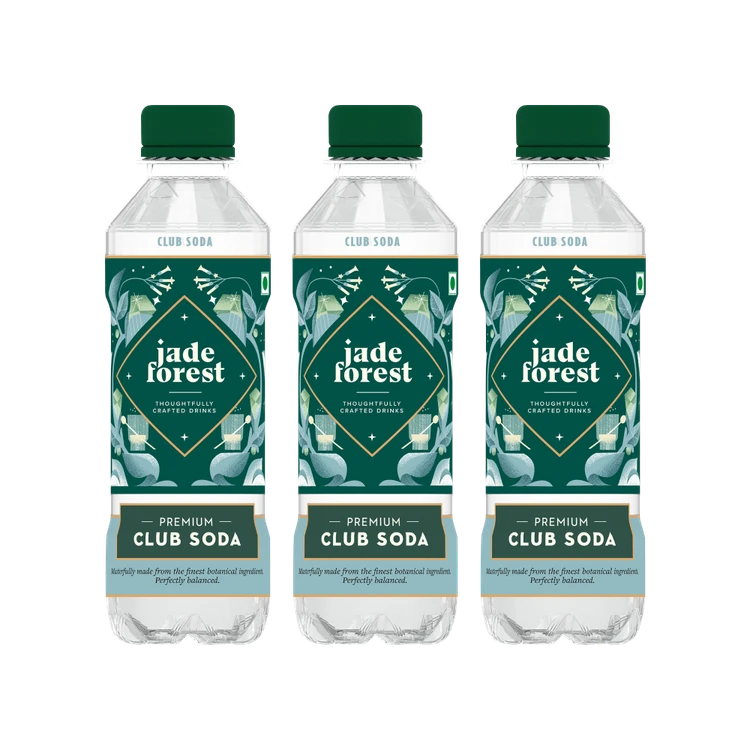 Jade Forest Premium Club Soda Water - Pack of 3