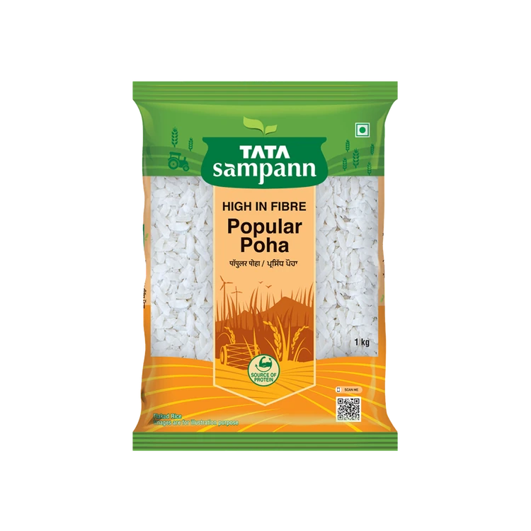 Tata Sampann High in Fibre Popular Thick Poha