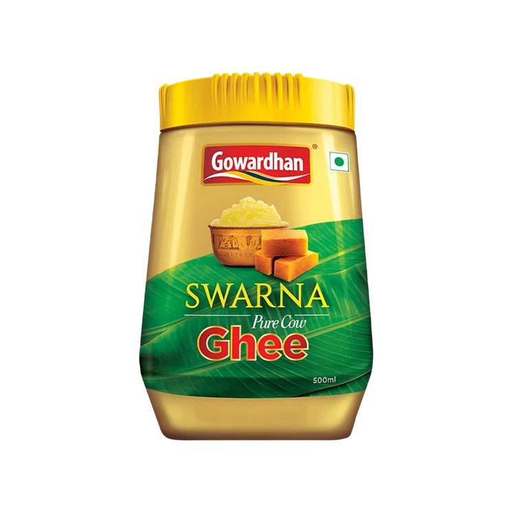 Gowardhan Swarna Pure Cow Ghee (Hasuvina Tuppa)