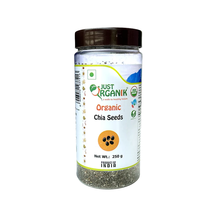 Just Organik Organic Chia Seeds