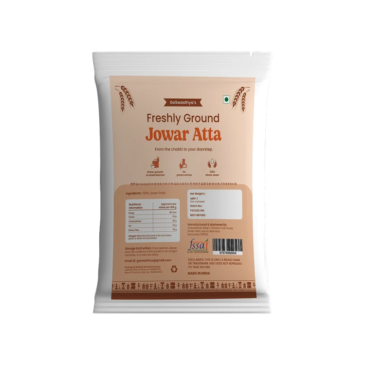 Goswasthya Freshly Ground Jowar Flour