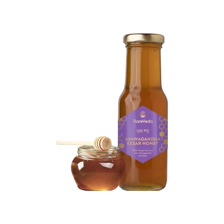 RareVeda Ashwagandha Kesar Honey