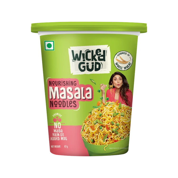 WickedGud Nourishing Masala Cup Noodles