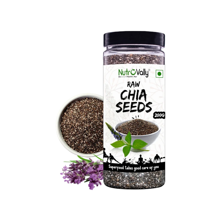 NutroVally Raw Chia Seeds (Chia Beeja)