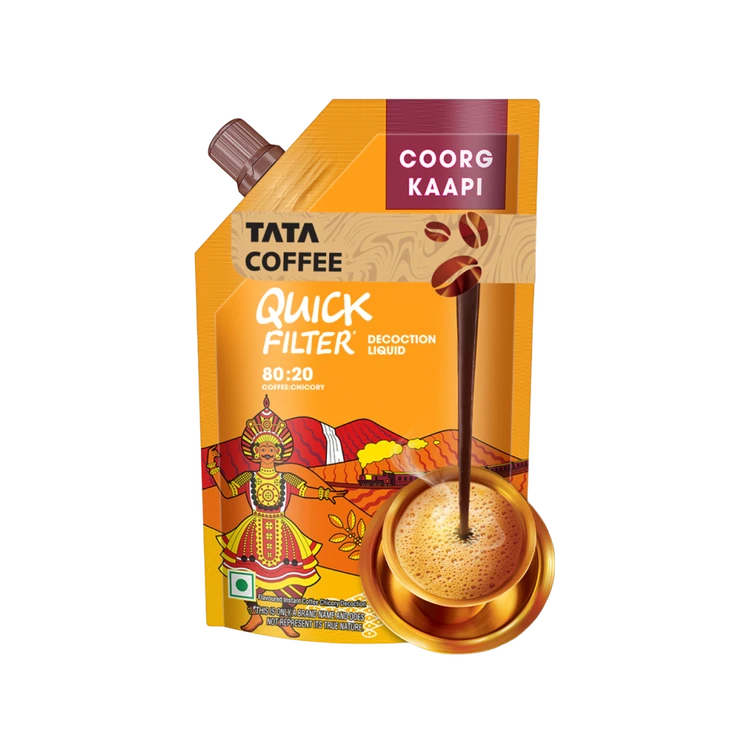 Tata Coffee Filter Coffee Decoction Liquid Coorg Kaapi