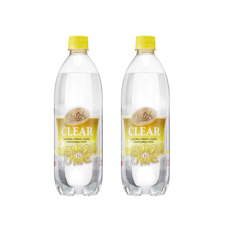 Catch Clear Lemon N Lime Flavoured Water - Pack of 2