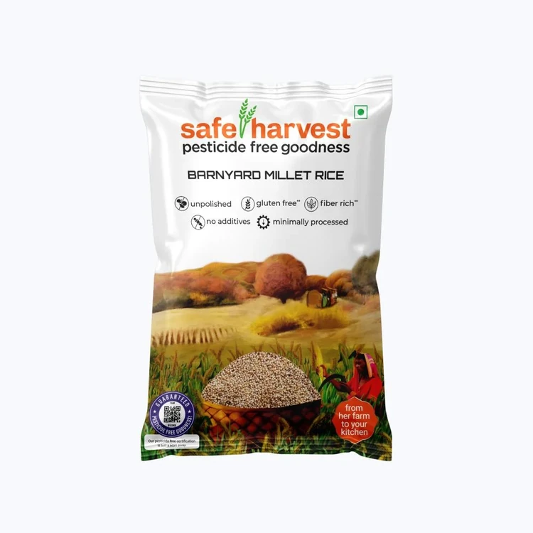 Safe Harvest Pesticide-Free Barnyard Millet