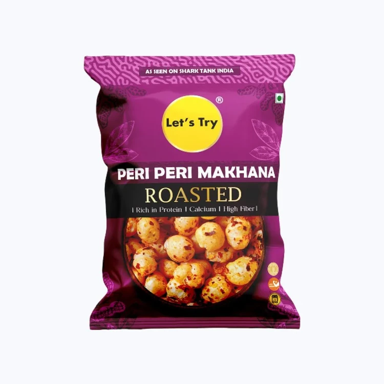 Let's Try Peri Peri Flavoured Makhana