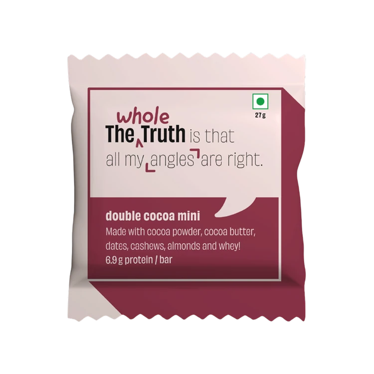 The Whole Truth Double Cocoa Mini Protein Bar