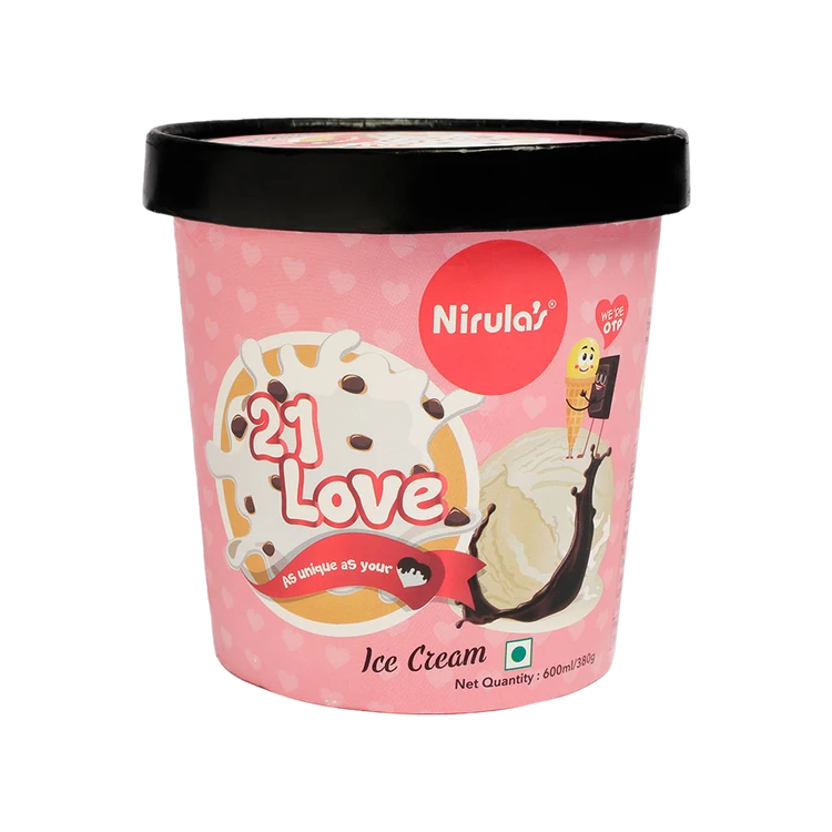Nirula's 21 Love Ice Cream Tub
