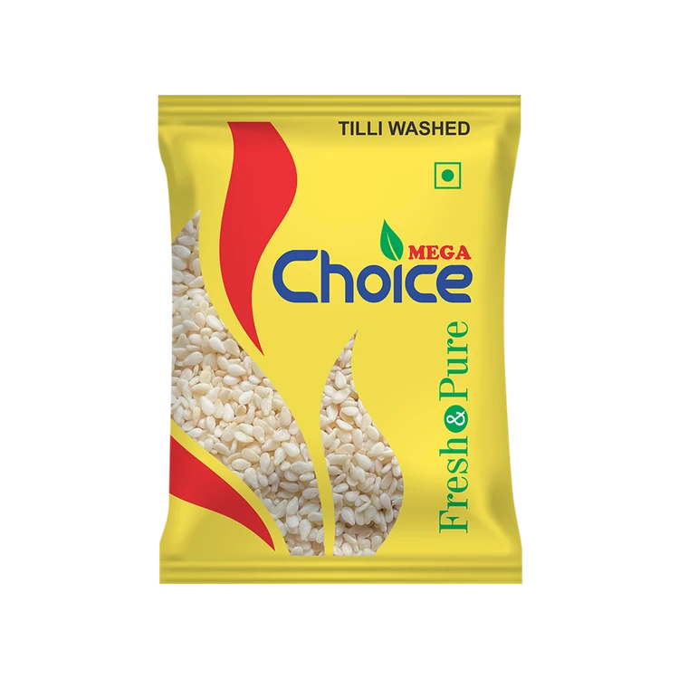 Mega Choice Washed White Sesame Seeds (Bili Ellu)