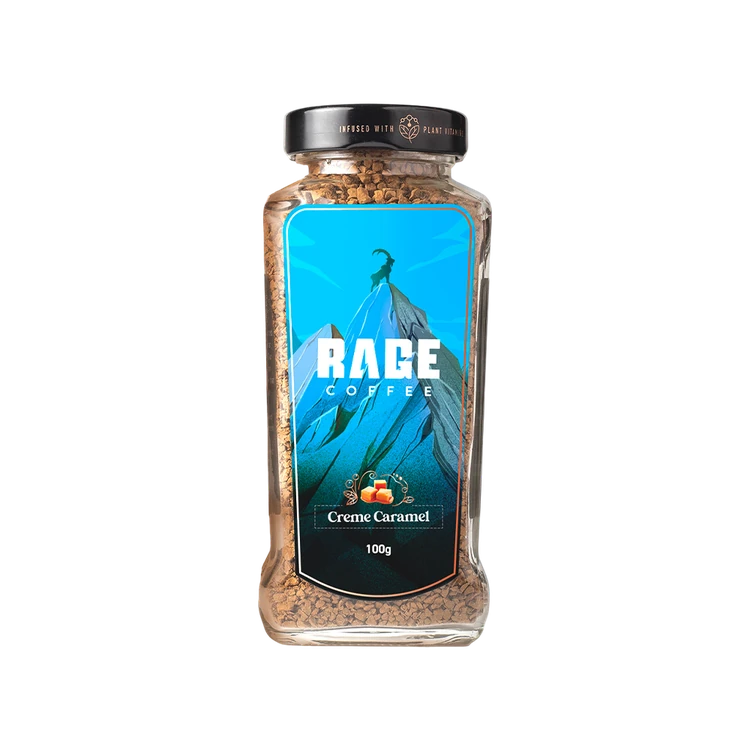 Rage Coffee Creme Caramel Instant Flavoured Coffee