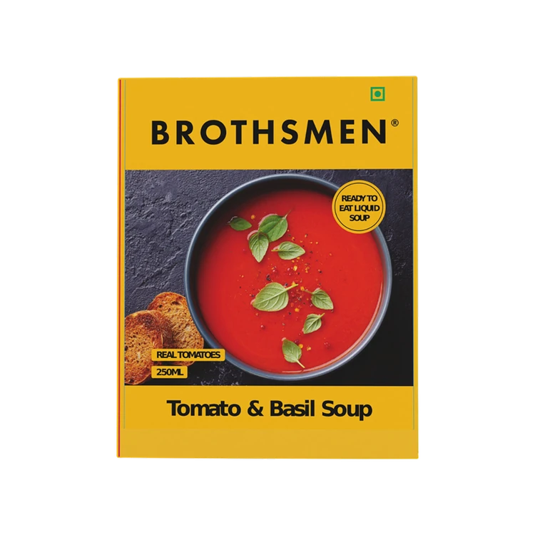 Brothsmen Tomato Basil Soup - Ready To Eat