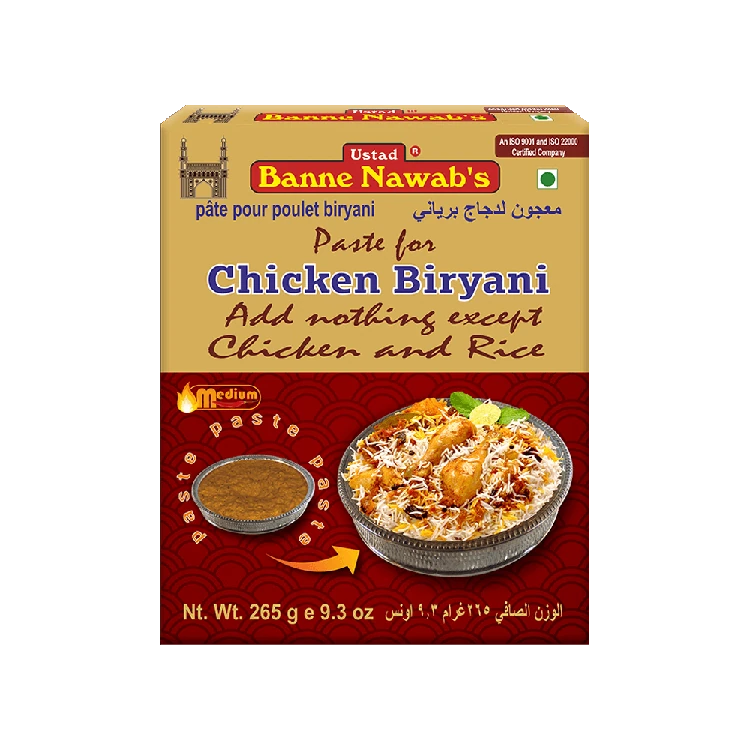 Ustad Banne Nawab's Chicken Biryani Paste