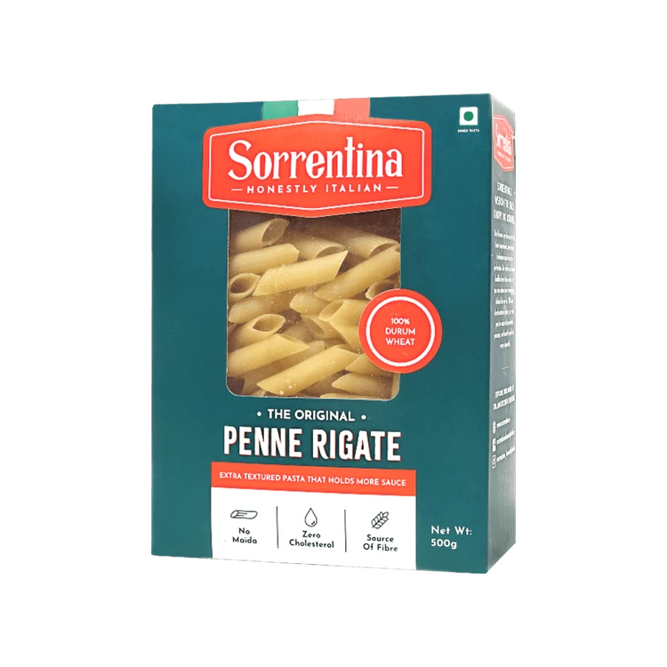 Sorrentina Penne 100% Durum Wheat Pasta