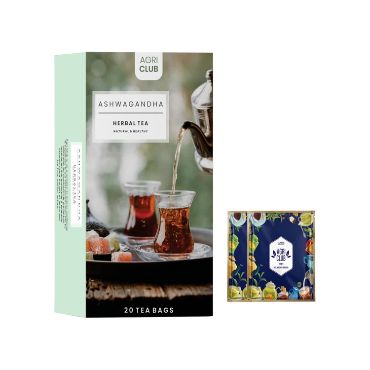 AGRI CLUB Ashwagandha Herbal Tea