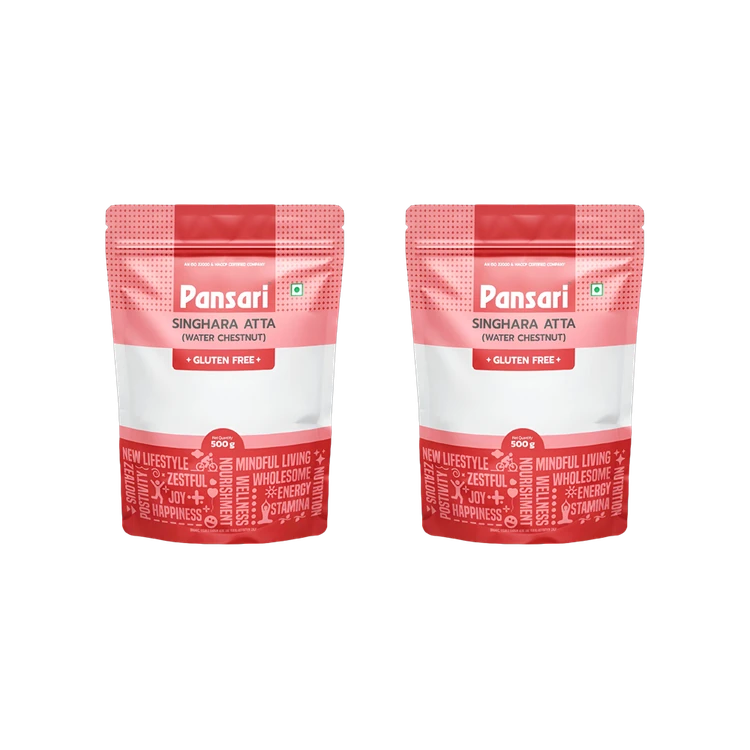 Pansari Singhara Flour (Gluten Free) - Pack of 2 (Singada Hittu)