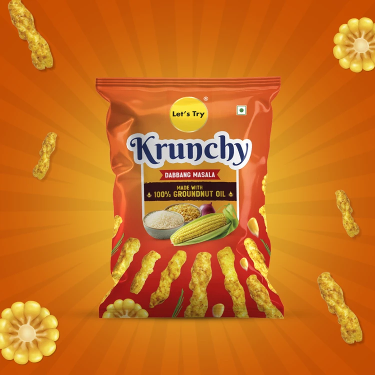 Let's Try Krunchy Masala Namkeen Snacks