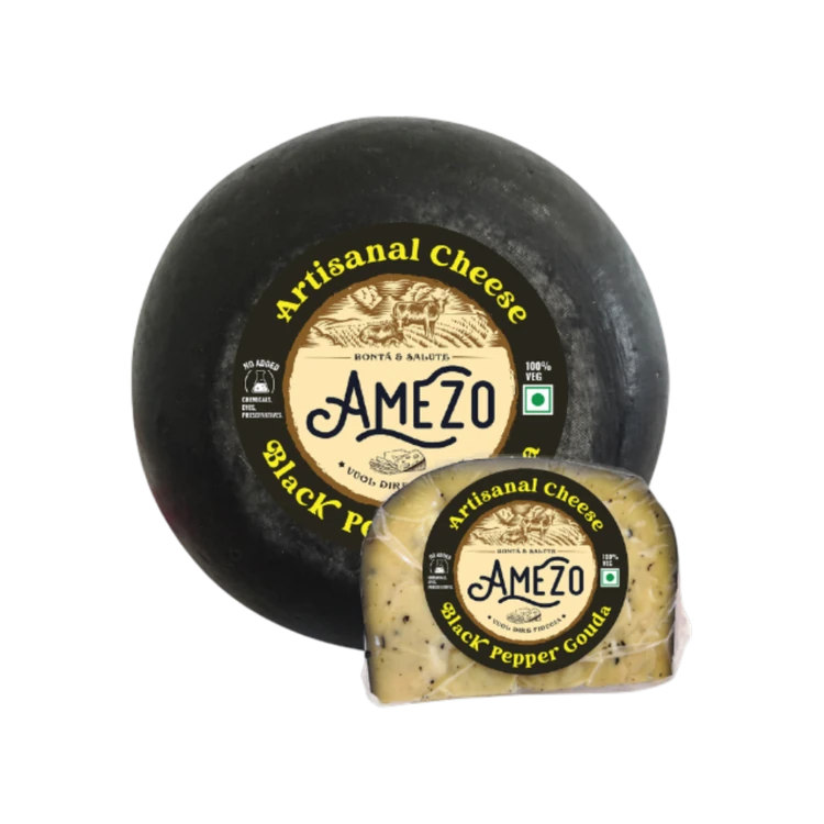 Amezo Black Pepper Gouda Cheese