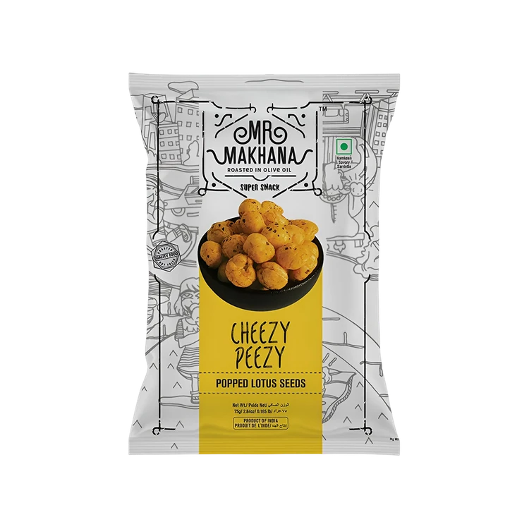 Mr. Makhana Cheezy Peezy Flavoured Makhana
