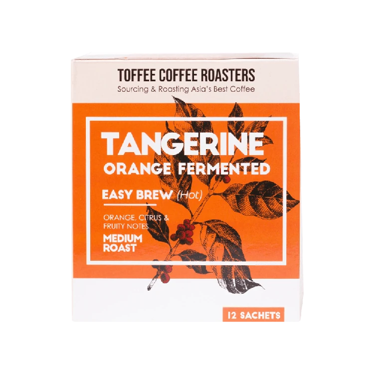 Toffee Coffee Roasters Tangerine Fermented Flavoured Coffee (Easy Brew)
