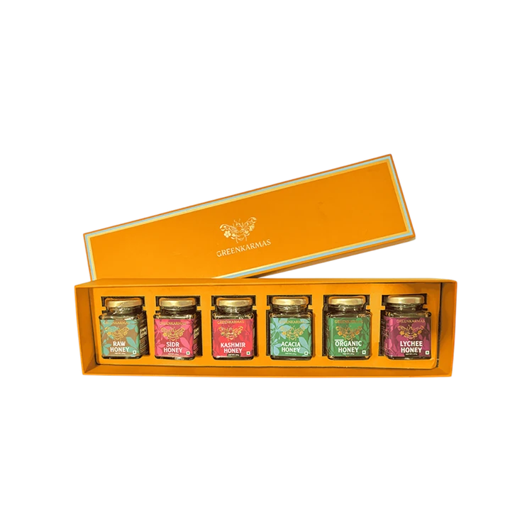Greenkarmas Best Seller Indulgence Honey Gift Box