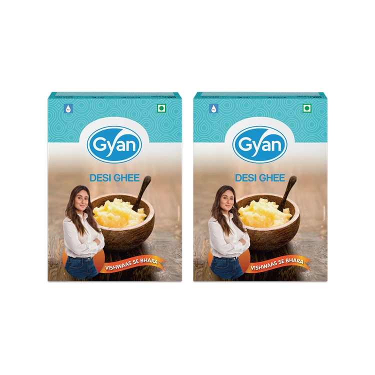 Gyan Desi Ghee - Pack of 2 (Tuppa)
