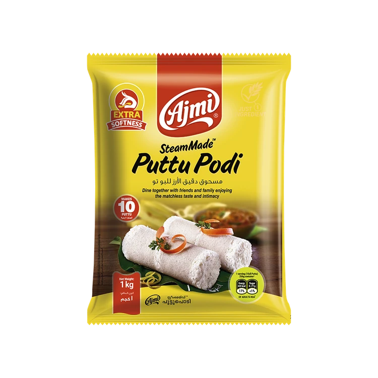 Ajmi SteamMade Puttu Podi Rice Flour (Akki Hittu)