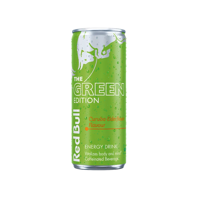 Red Bull Curuba Elderflower Energy Drink - The Green Edition