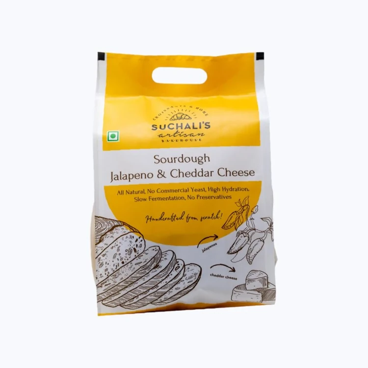 Suchali's Artisan Bakehouse Jalapeno & Cheddar Cheese Sourdough