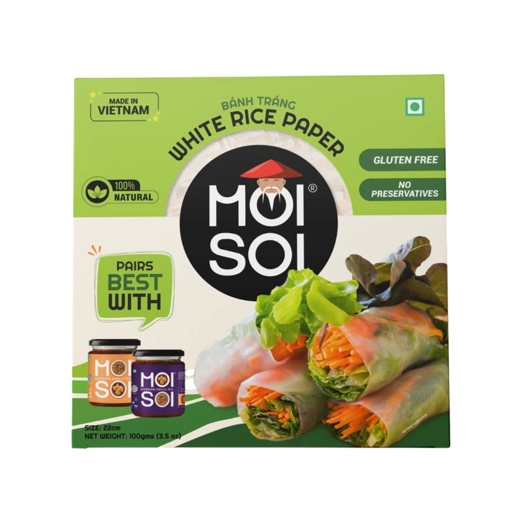 Moi Soi White Rice Paper