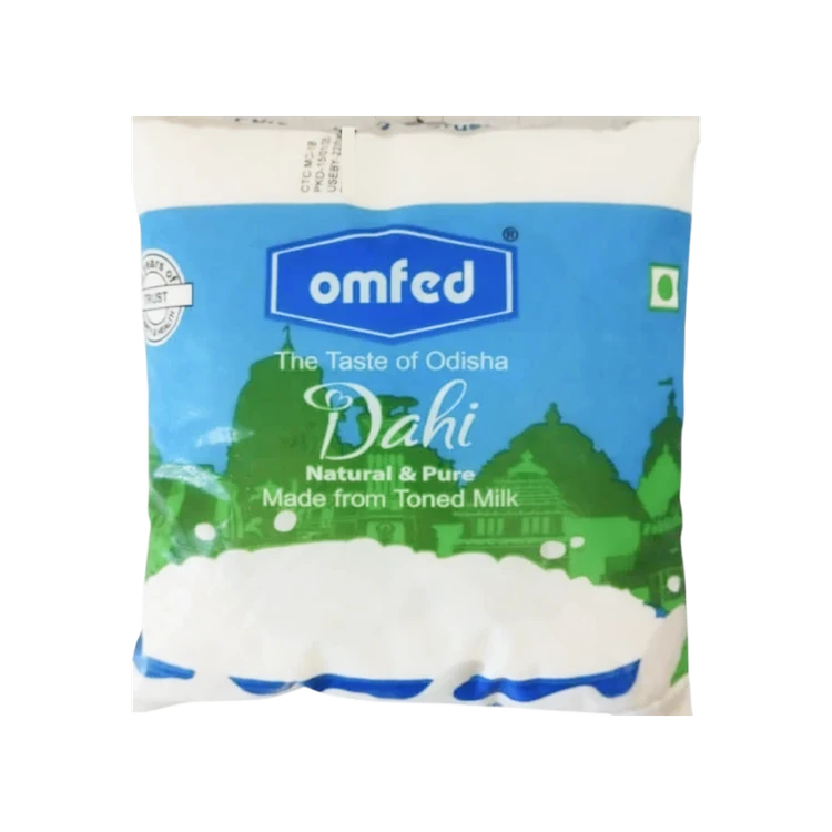 Omfed Toned Milk Pouch Curd