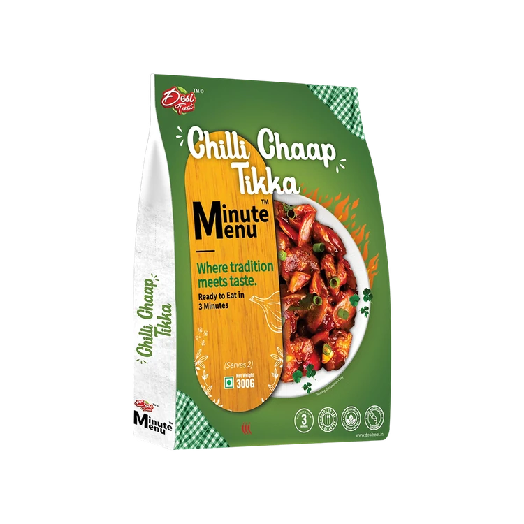 Desi Treat Minute Menu Chilli Chaap Tikka Ready to Eat