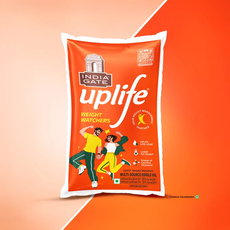 India Gate Uplife Weight Watchers Light Edible Oil (Aduge Enne)