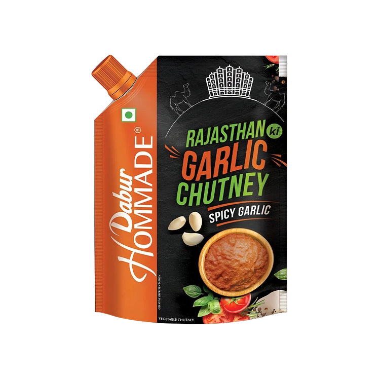 Hommade Rajasthan ki Spicy Garlic Chutney