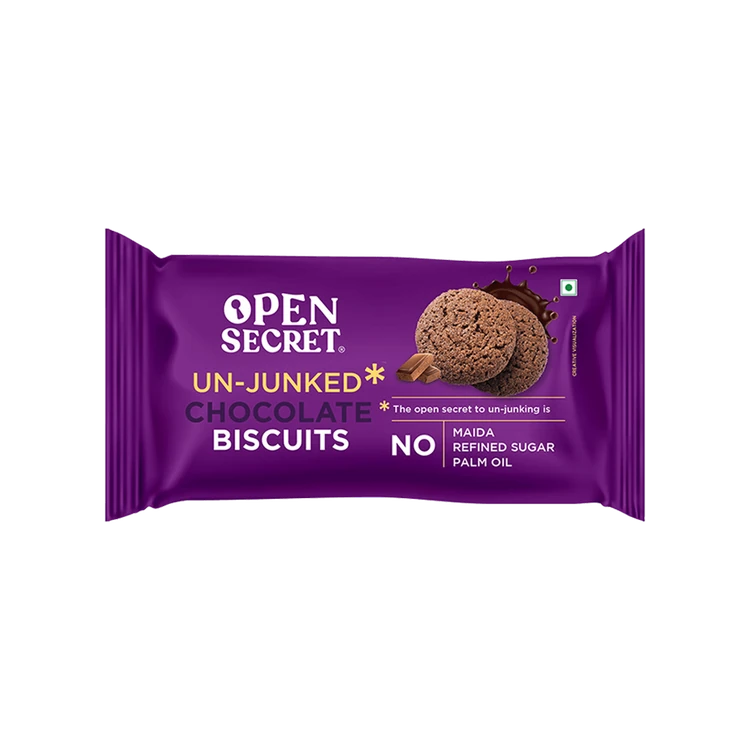 Open Secret Zero Maida Healthy Millet Biscuit - Chocolate