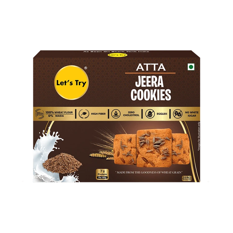Let's Try Aata Jeera Cookies