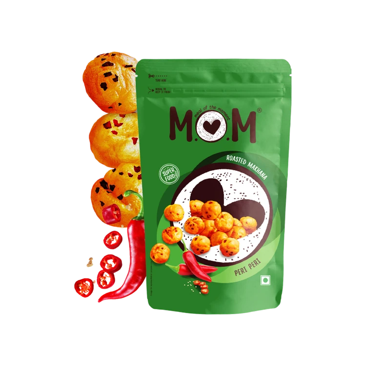 Peri Peri Roasted Makhana by MOM - Meal Of The Moment