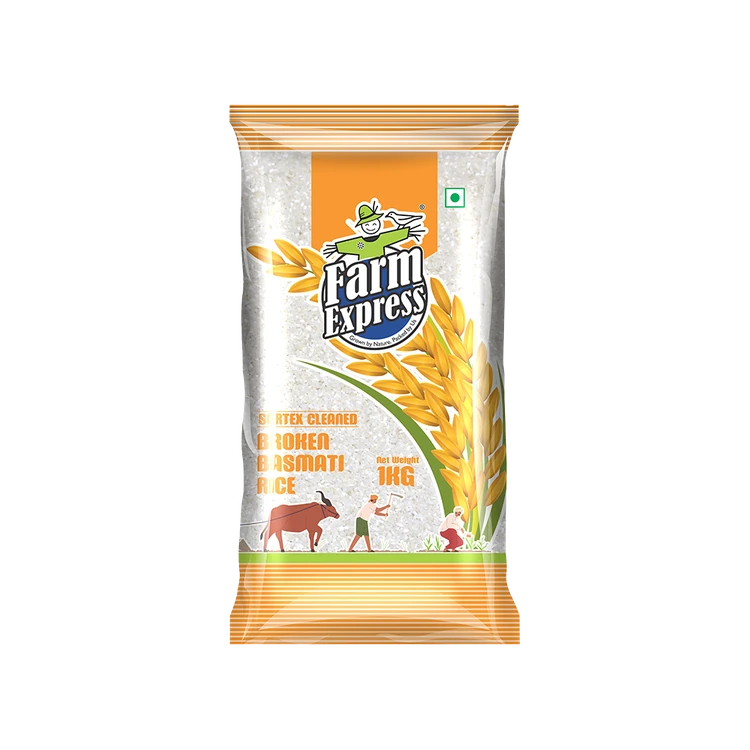 Farm Express Broken Basmati Rice (Extra Long Grain)