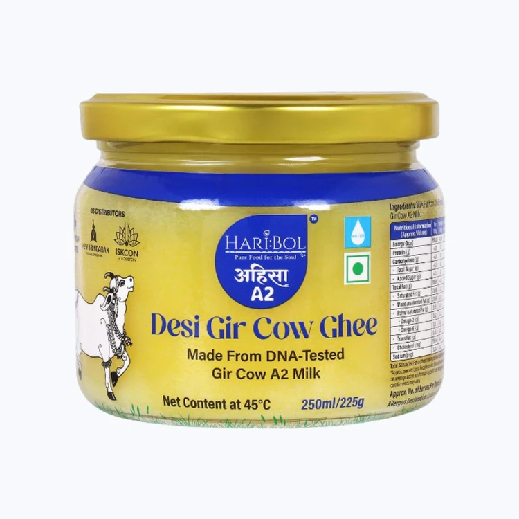 Haribol Desi Cow A2 Gir Ghee (A2 Gir Tuppa)