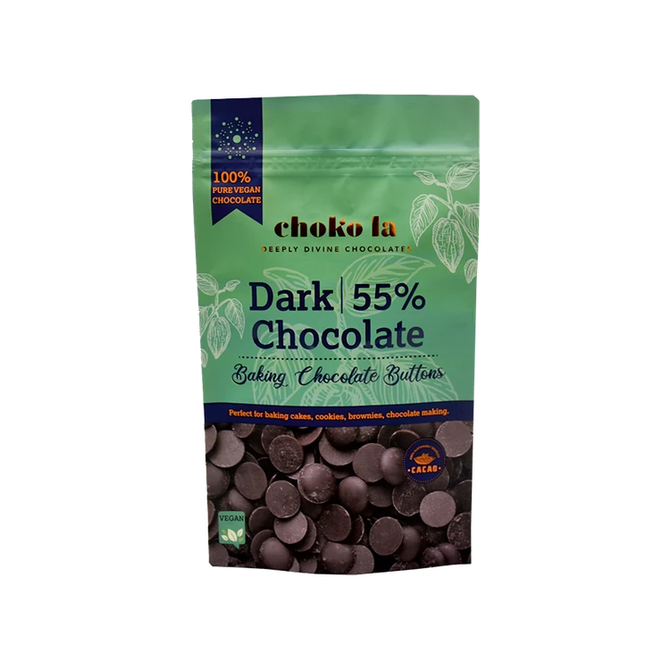 Choko La 55% Dark Chocolate Buttons