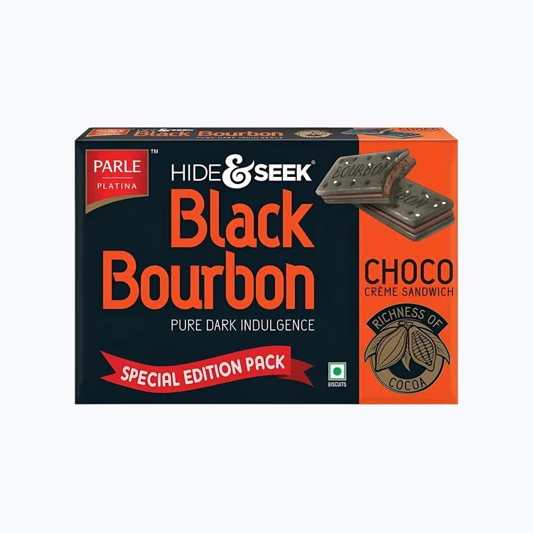 Hide & Seek Black Bourbon Biscuits (Choco)