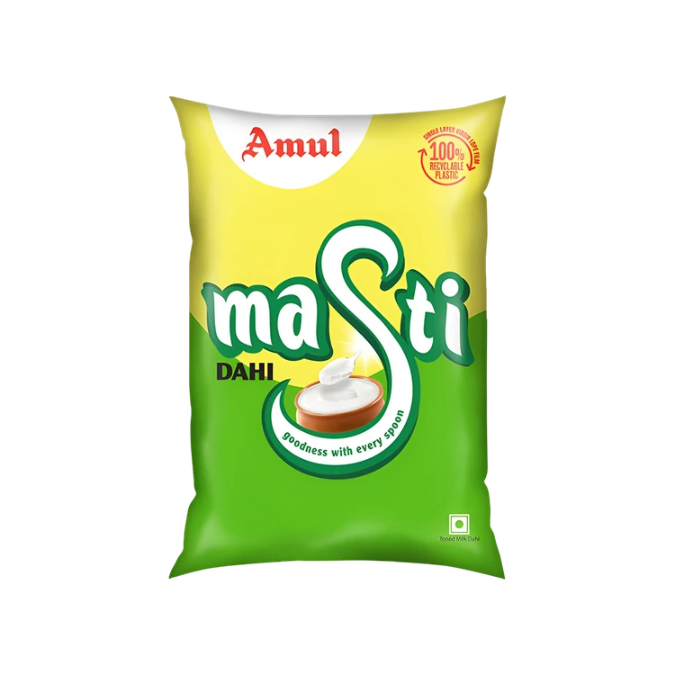 Amul Masti Pouch Curd