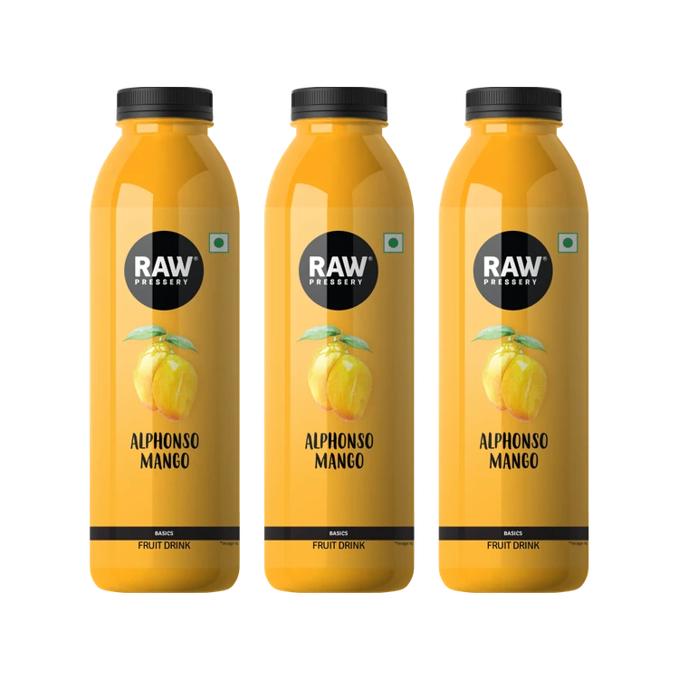 Raw Pressery Alphonso Mango Mango Drink - Pack of 3