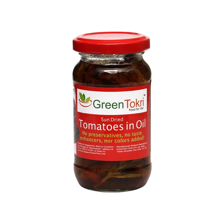 GreenTokri Sun Dried Tomatoes in Oil
