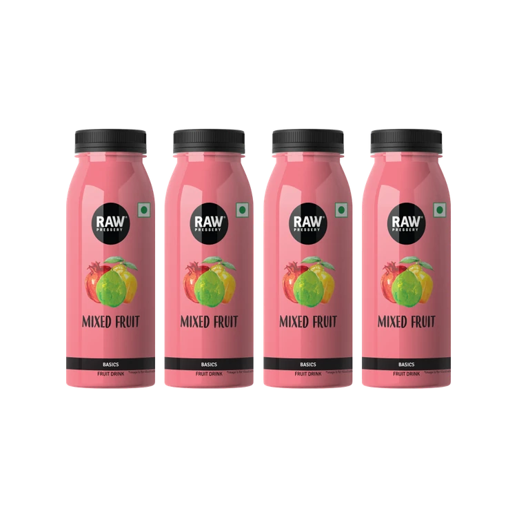 Raw Pressery Mixed Fruit Juice - Pack of 4