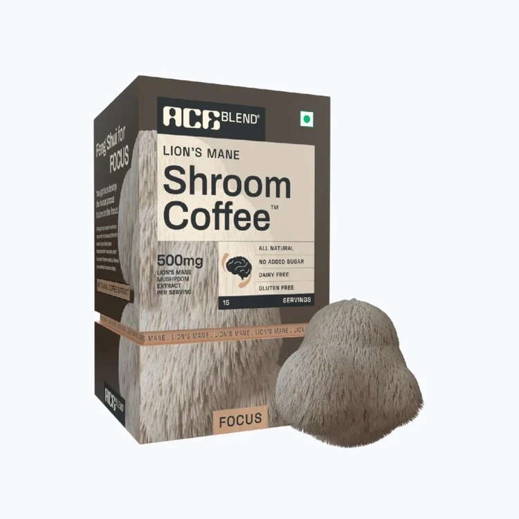 Ace Blend Lions Mane Shroom Instant Coffee -Focus
