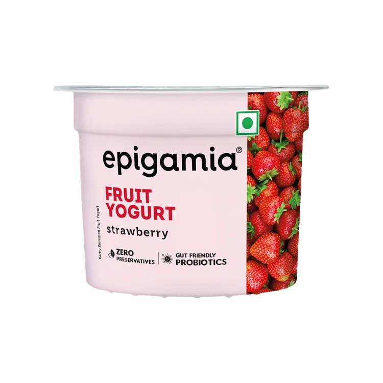 epigamia Strawberry Yogurt