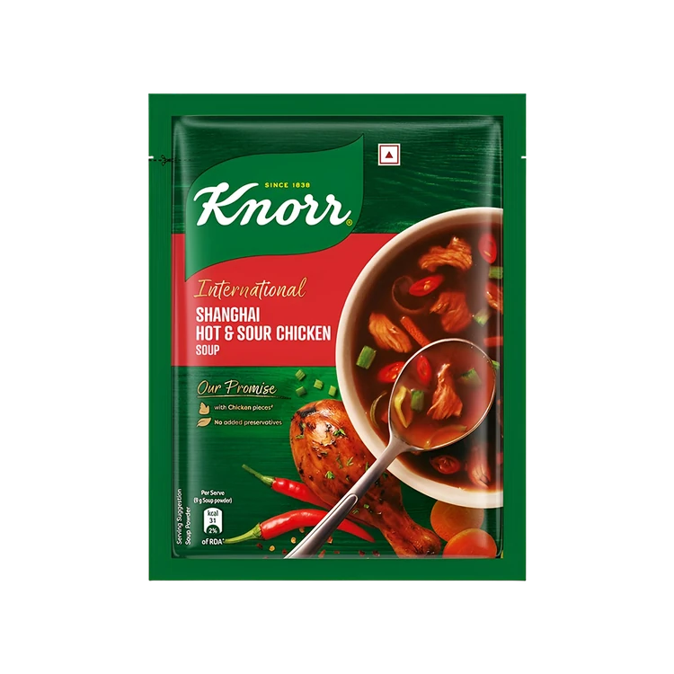 Knorr International Shanghai Hot & Sour Chicken Soup with No Added Preservatives