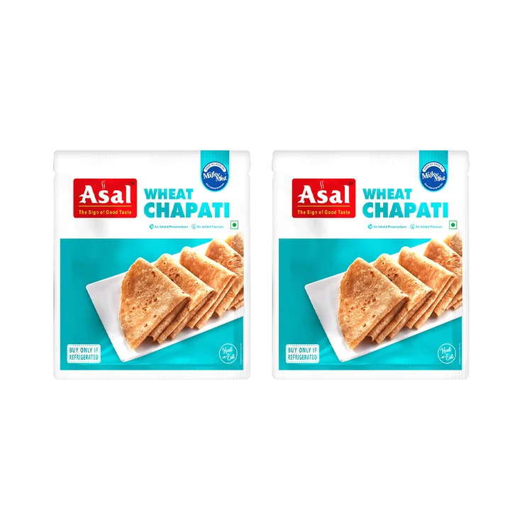 Asal Wheat Chapati - Pack of 2